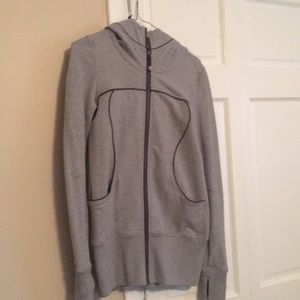 Lululemon light gray jacket